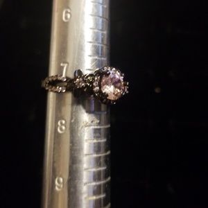 Black and Pink ring